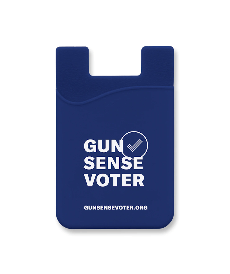 Gun Sense Voter phone wallet