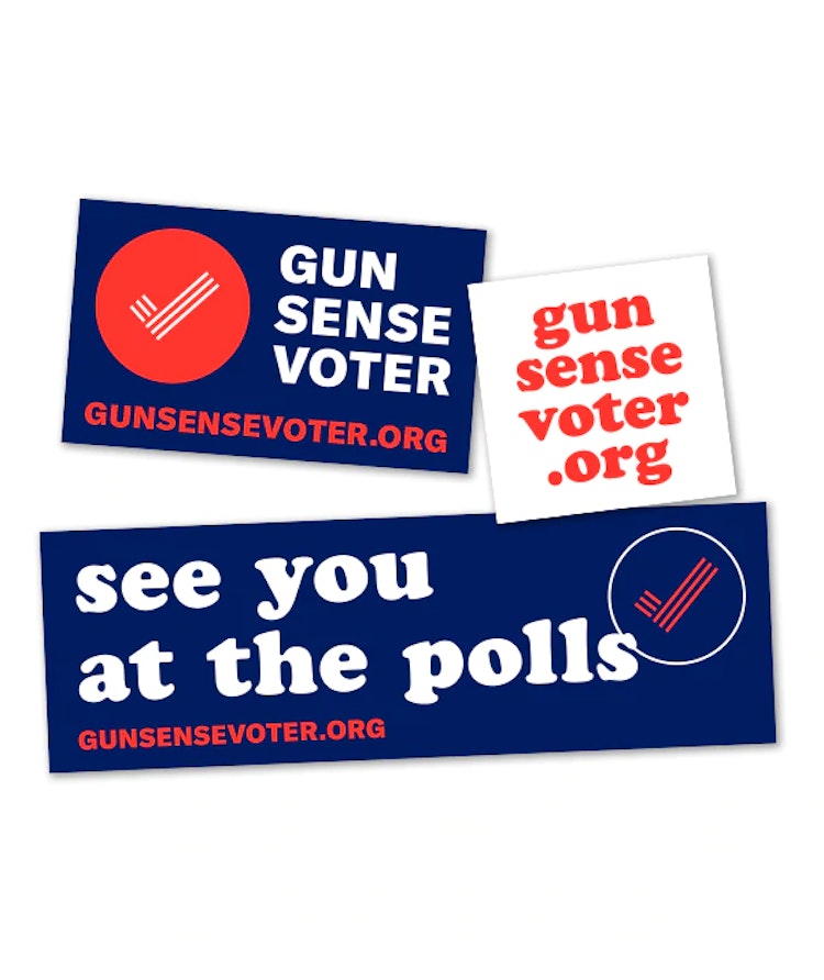 Gun Sense Voter sticker pack